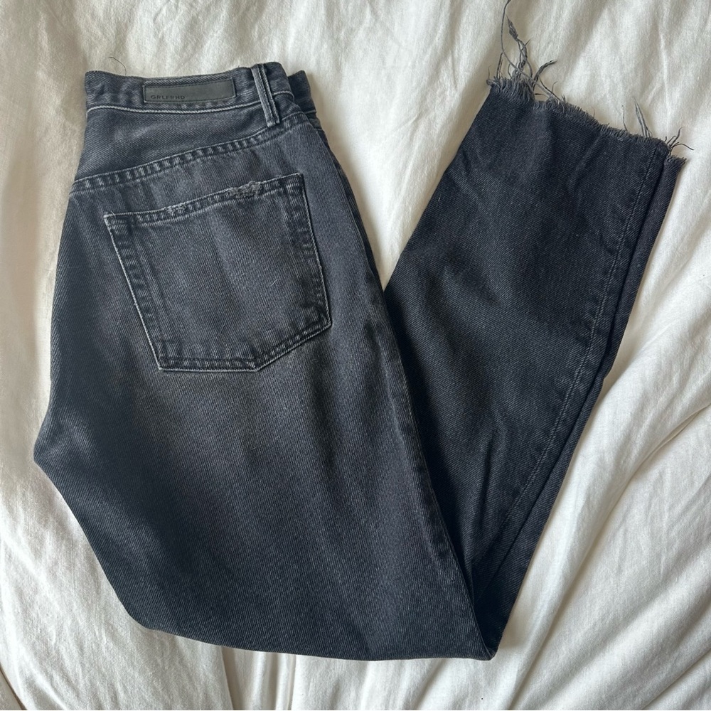 Grlfrnd Karolina High Rise Straight Jean | Size 26